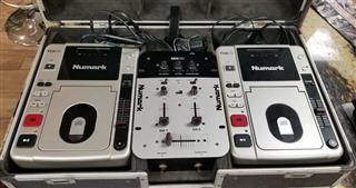 Numark MX05 and TCD05 DJ System W/ HARD CASE (842-1) | eBay